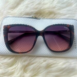 Quay tortoise shell sunglasses